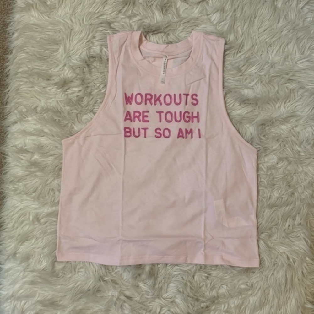 Fabletics Pink Workout Tank Size Small - Picture 11 of 11